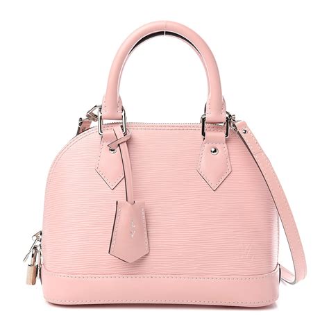 louis vuitton alma bb rose ballerine